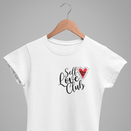 Camiseta da Coleção SELF LOVE CLUB - Use EU AMO EU - Qualidade Reserva.INK