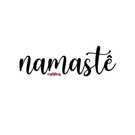 CAMISETA NAMASTÊ - ESTAMPAS DESIGN EXCLUSIVO by EU AMO EU - Qualidade Reserva.INK