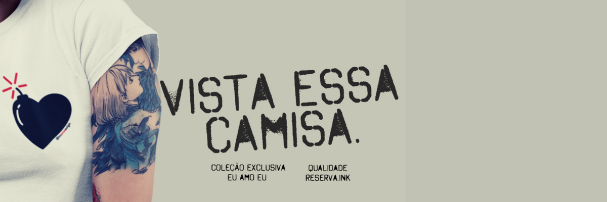 JOANA MARTINS - São Paulo - Eu comprei a camiseta Eu Amo Eu - estampa Love Bomb e amei meu produto.  Veja a Coleção Faça Amor. Não faça Guerra - Armas Não! Vista esta camisa - Qualidade Reserva.INK - visite nossa loja.euamoeu.com.br - Camiseta Feminina - Camiseta Masculina - Love Bomb - T-Shirt -DEPO