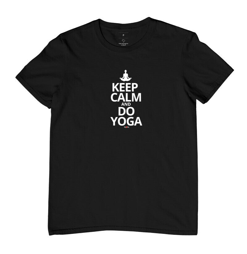 CAMISETA KEEP CALM AND DO YOGA 1