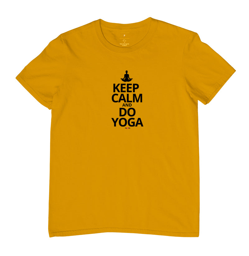 CAMISETA KEEP CALM AND DO YOGA 1
