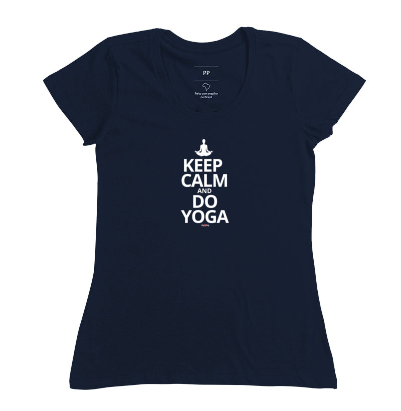 CAMISETA KEEP CALM AND DO YOGA 1