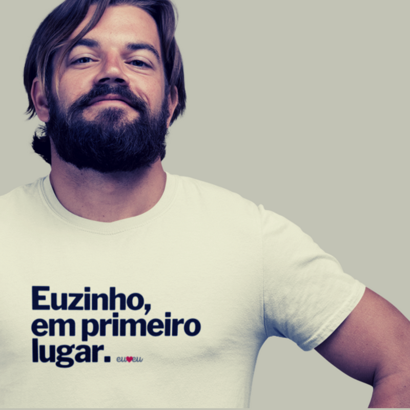 CAMISETA EUZINHO EM PRIMEIRO LUGAR