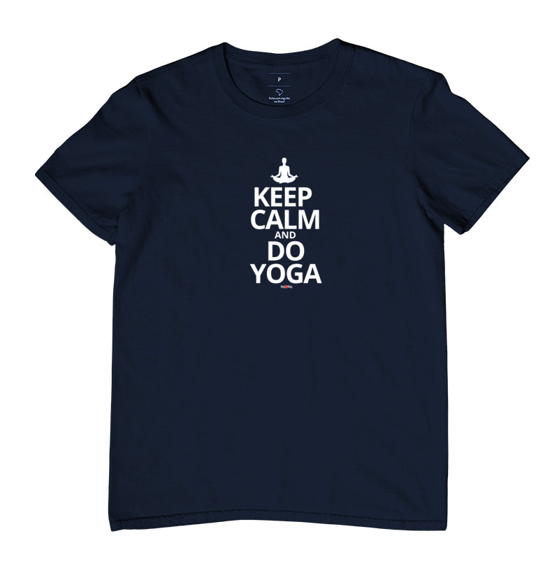 CAMISETA KEEP CALM AND DO YOGA 1