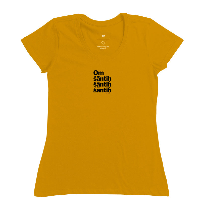 CAMISETA OM SANTIH SANTIH SANTIH 2
