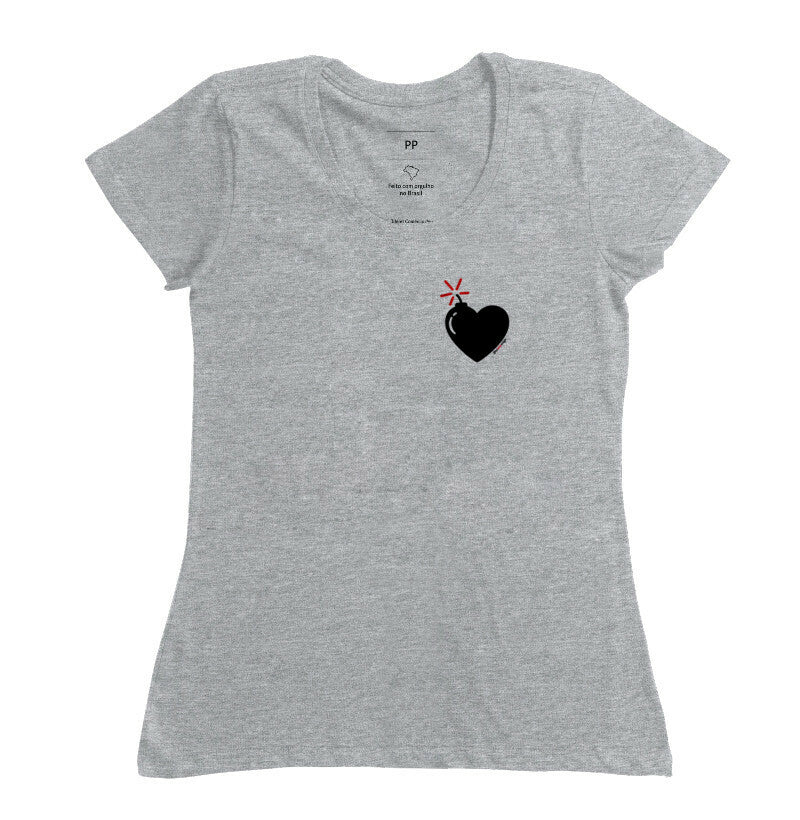CAMISETA LOVE BOMB ESTAMPA PEQUENA