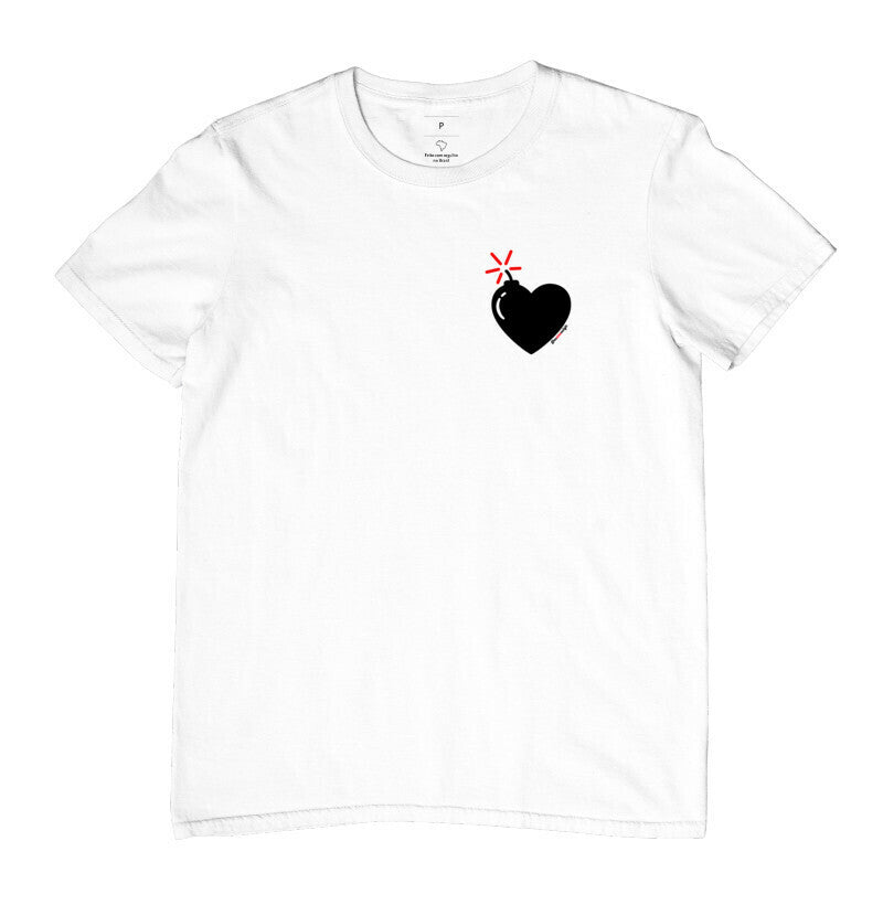 CAMISETA LOVE BOMB ESTAMPA PEQUENA
