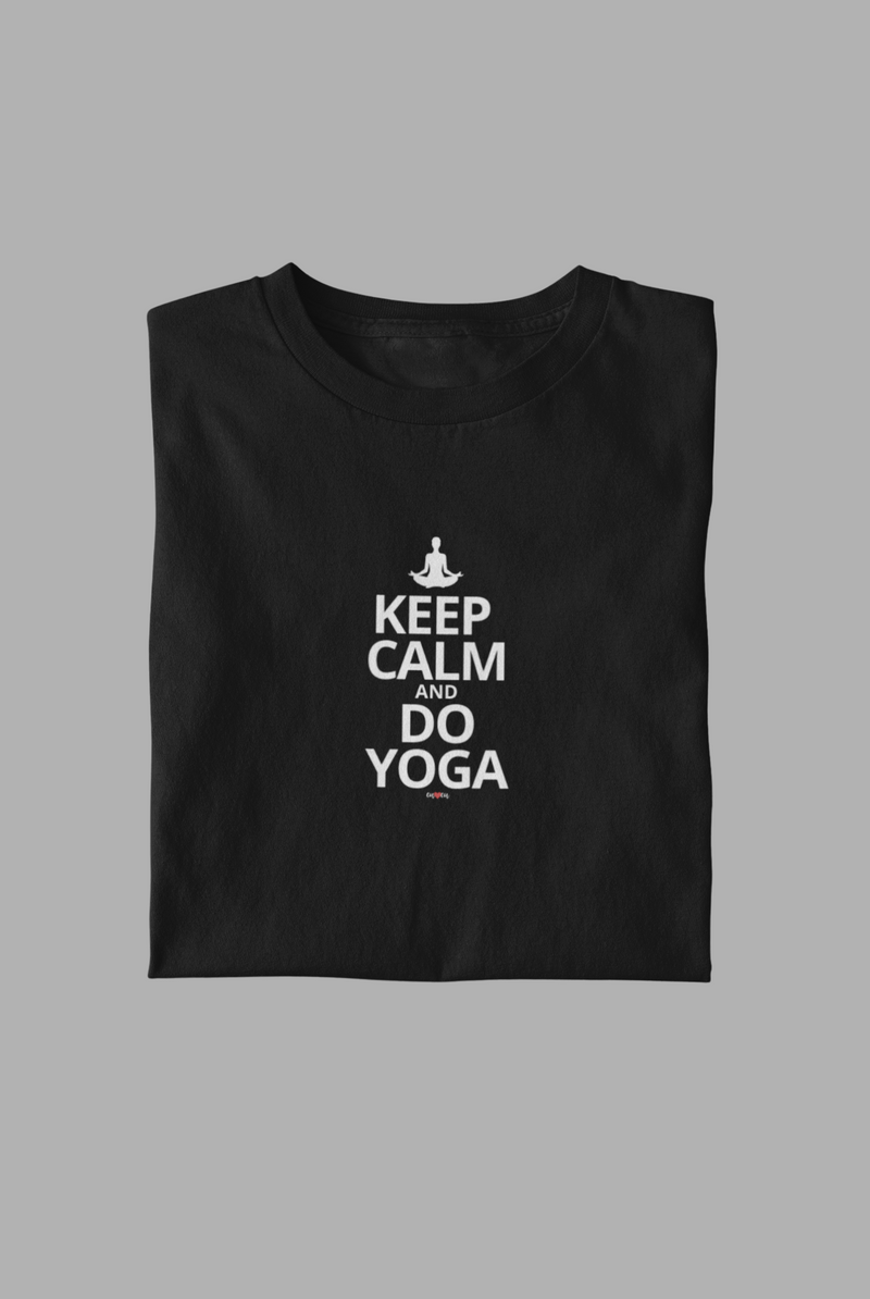 CAMISETA KEEP CALM AND DO YOGA 1