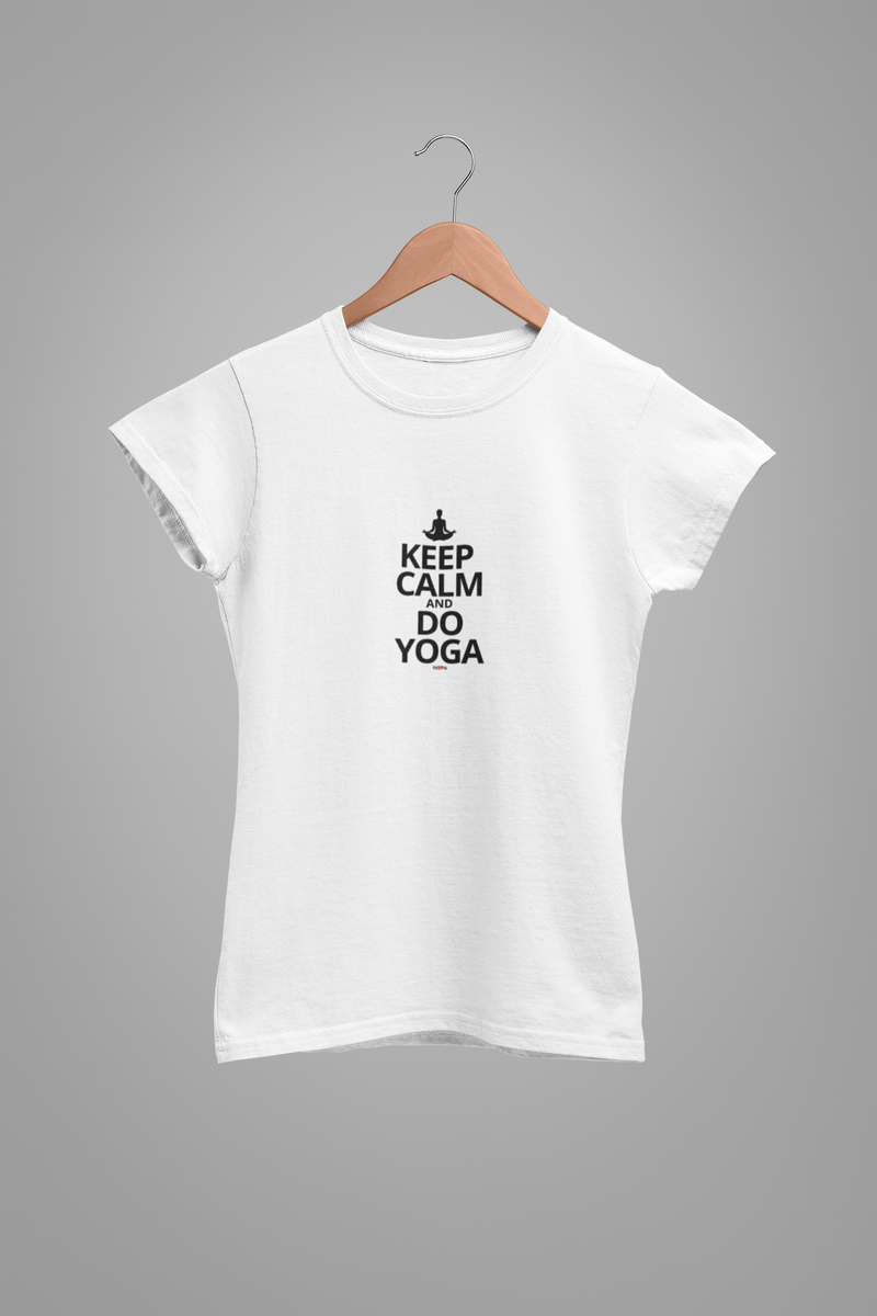 CAMISETA KEEP CALM AND DO YOGA 1