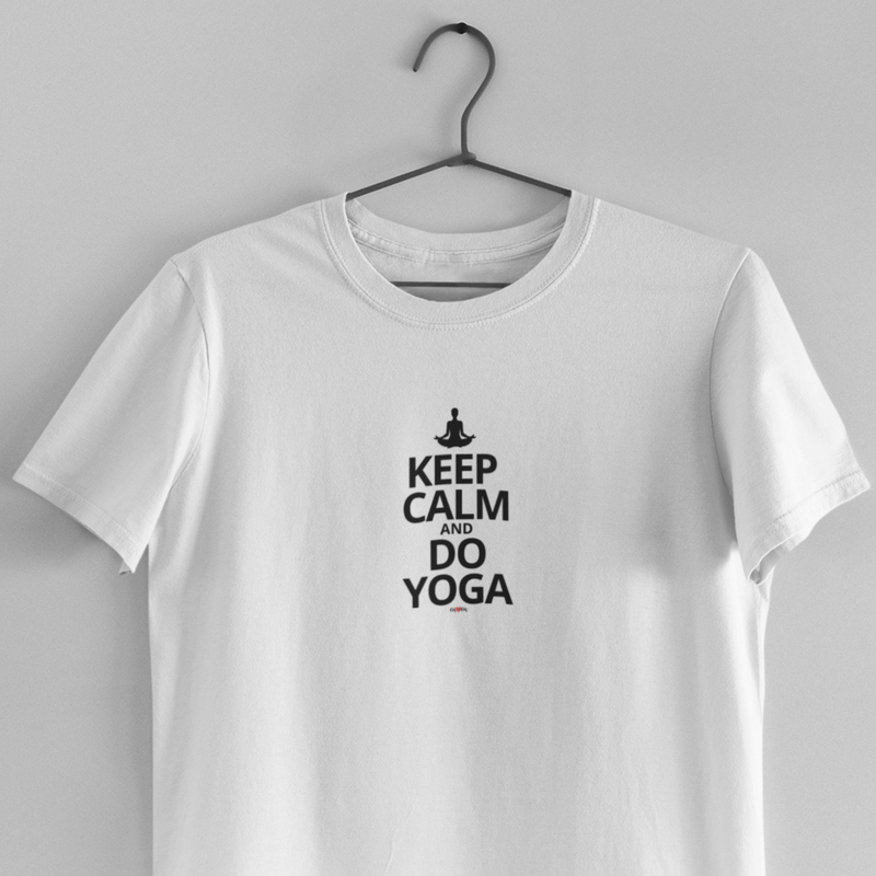 CAMISETA KEEP CALM AND DO YOGA 1