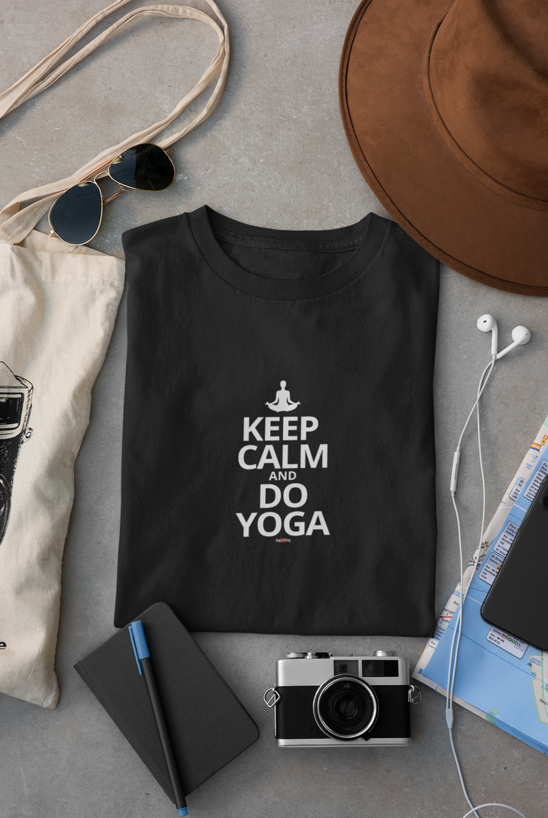 CAMISETA KEEP CALM AND DO YOGA 1