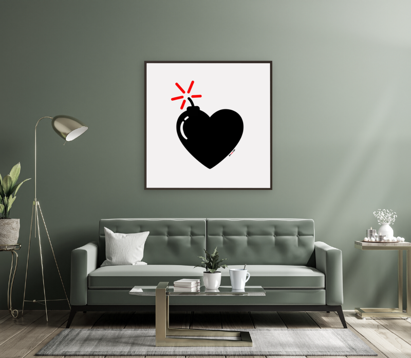 Quadro Decorativo - Love Bomb
