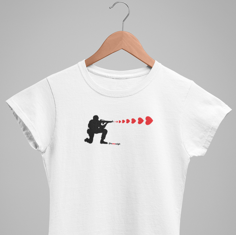 CAMISETA SOLDIER OF LOVE