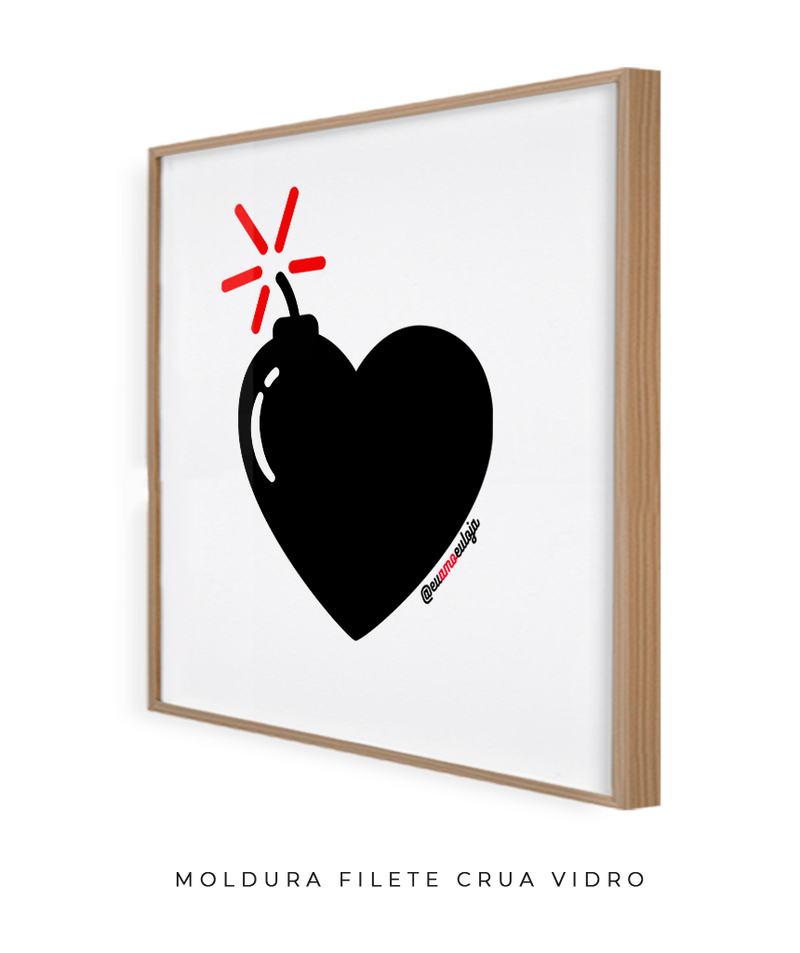 Quadro Decorativo - Love Bomb