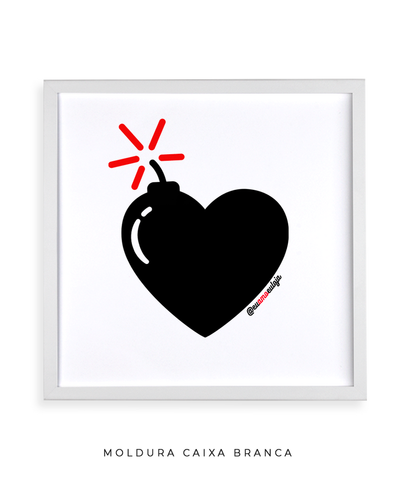 Quadro Decorativo - Love Bomb