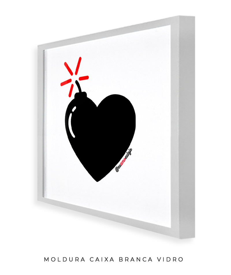 Quadro Decorativo - Love Bomb