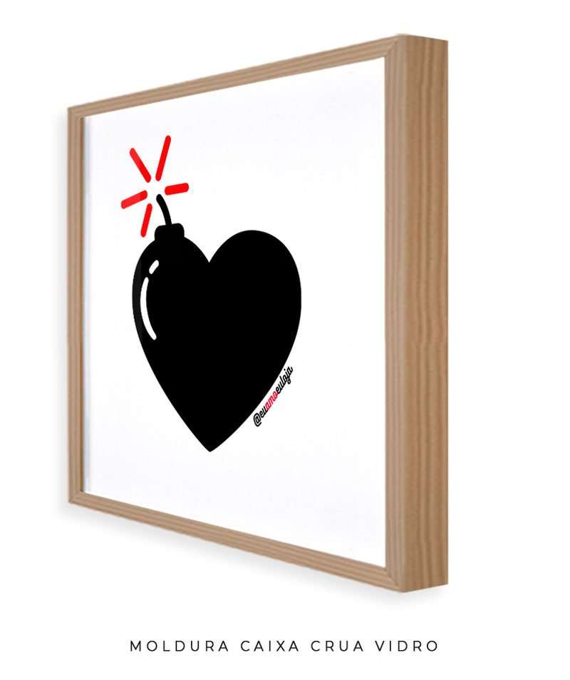 Quadro Decorativo - Love Bomb