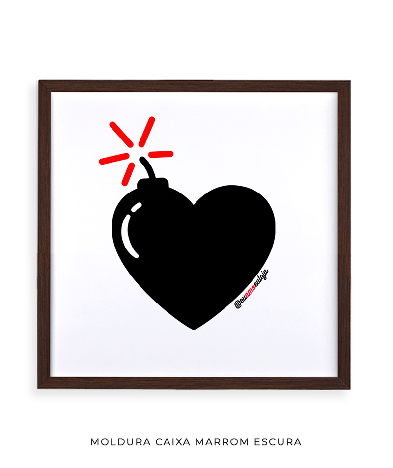 Quadro Decorativo - Love Bomb
