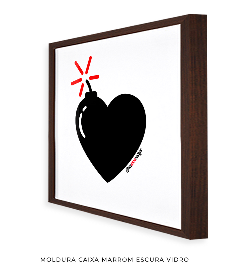 Quadro Decorativo - Love Bomb