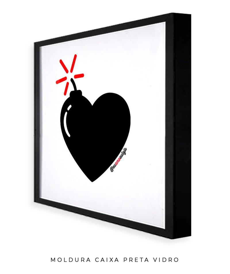 Quadro Decorativo - Love Bomb