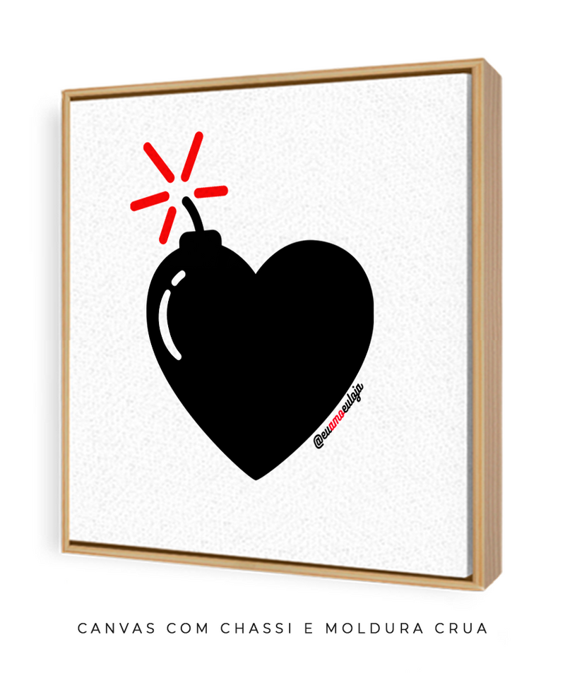 Quadro Decorativo - Love Bomb