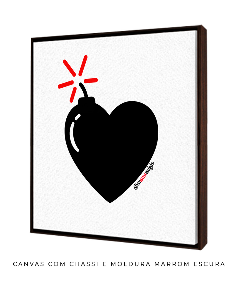 Quadro Decorativo - Love Bomb