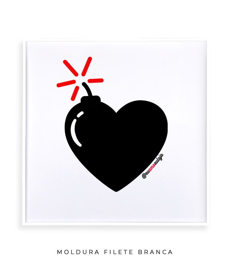 Quadro Decorativo - Love Bomb