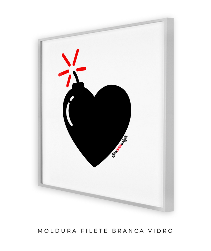 Quadro Decorativo - Love Bomb
