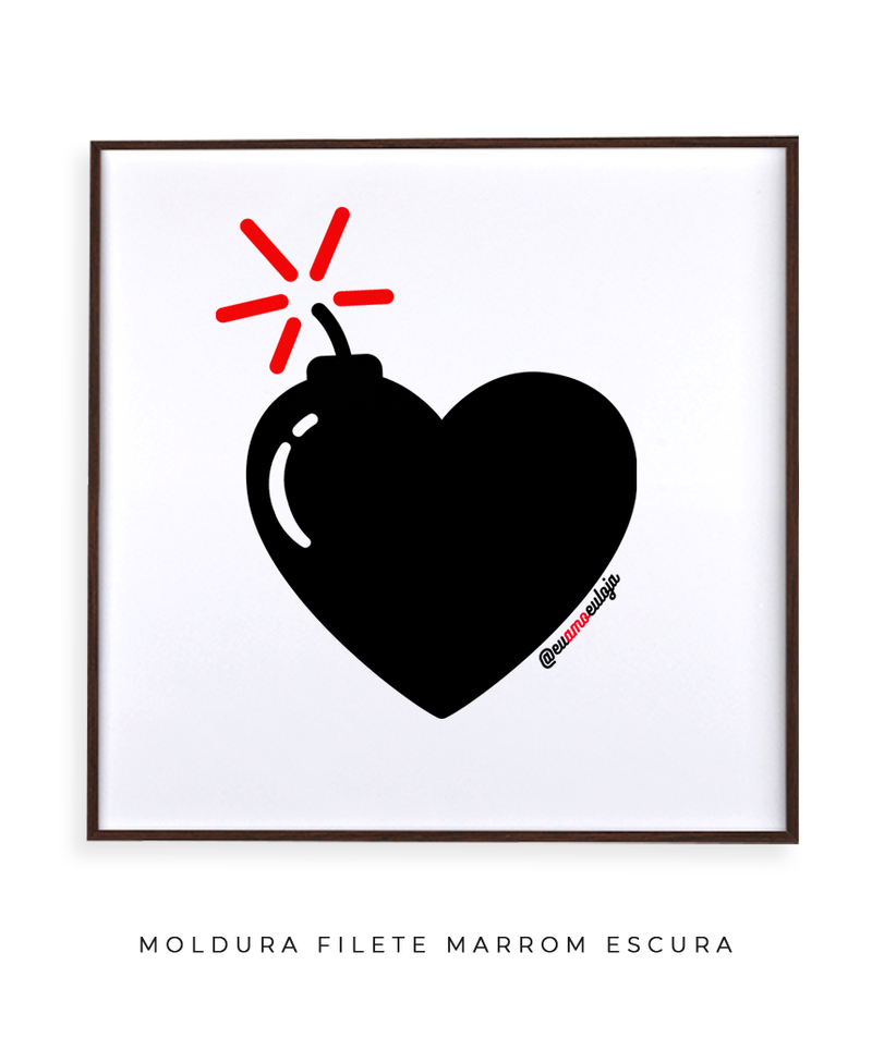 Quadro Decorativo - Love Bomb