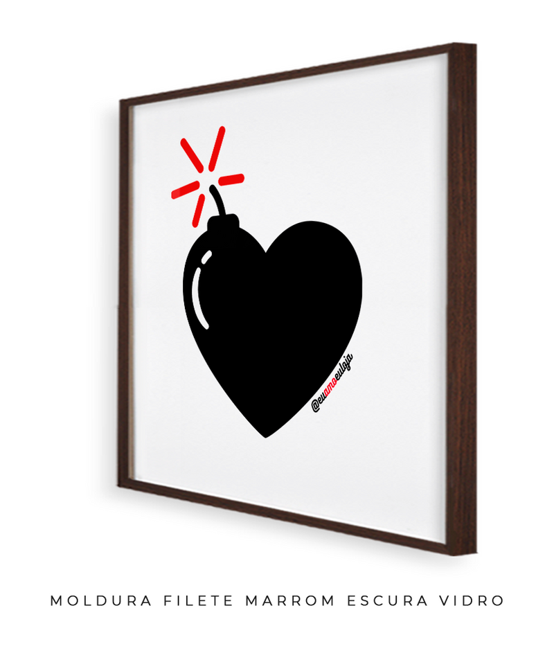 Quadro Decorativo - Love Bomb