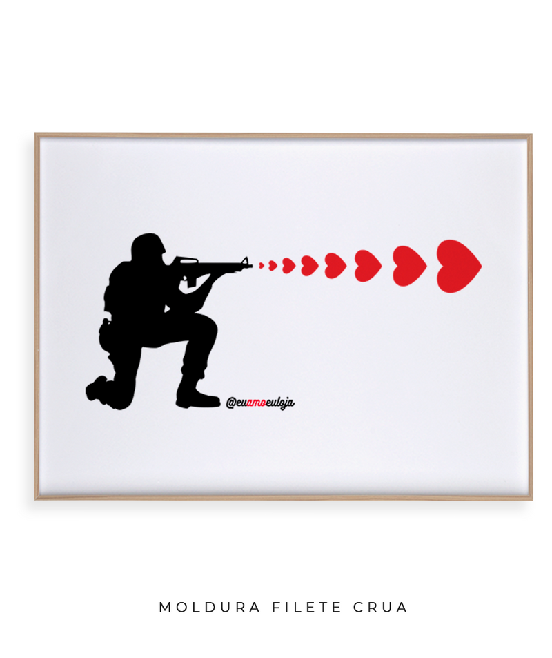 Quadro Decorativo - Soldier of Love