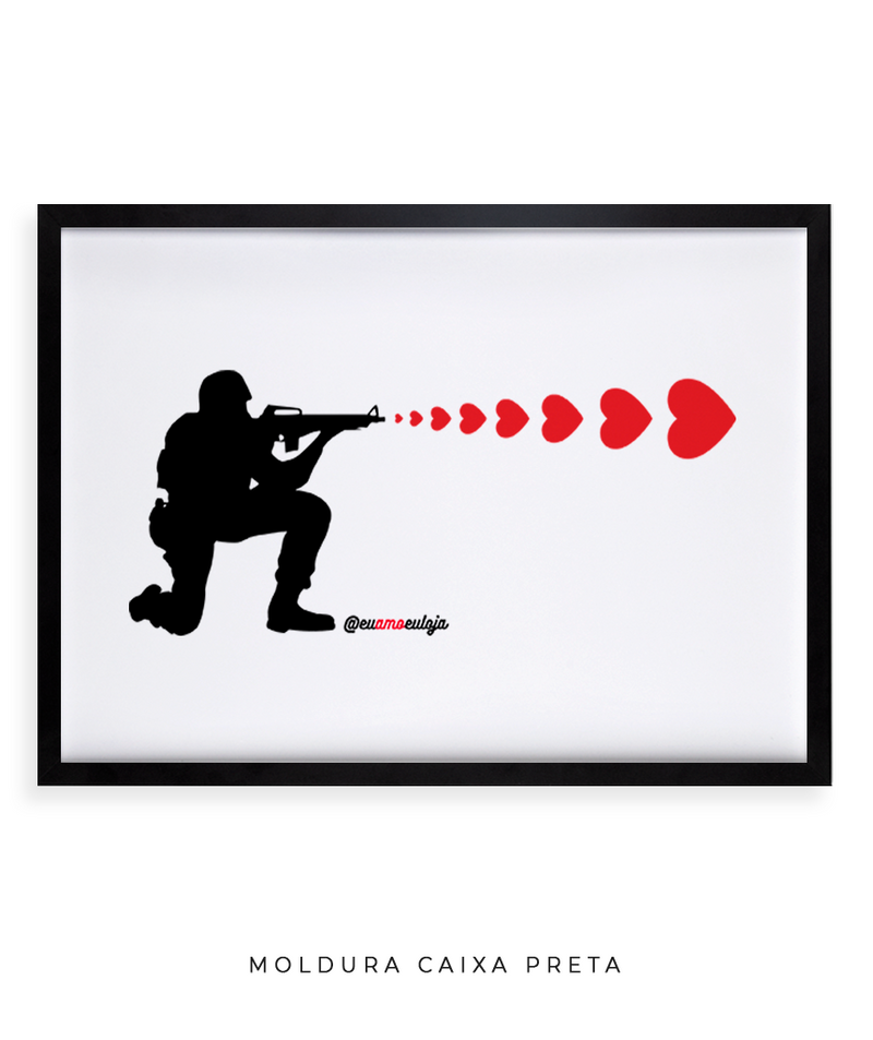 Quadro Decorativo - Soldier of Love