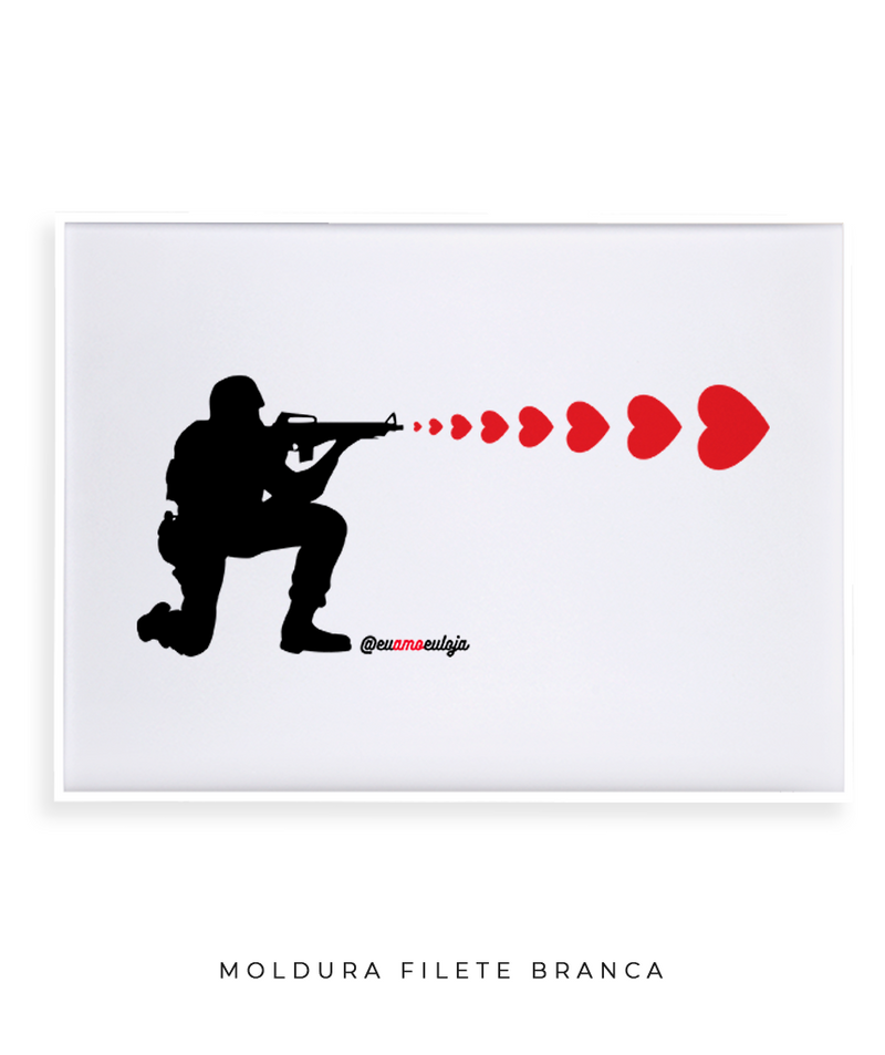 Quadro Decorativo - Soldier of Love