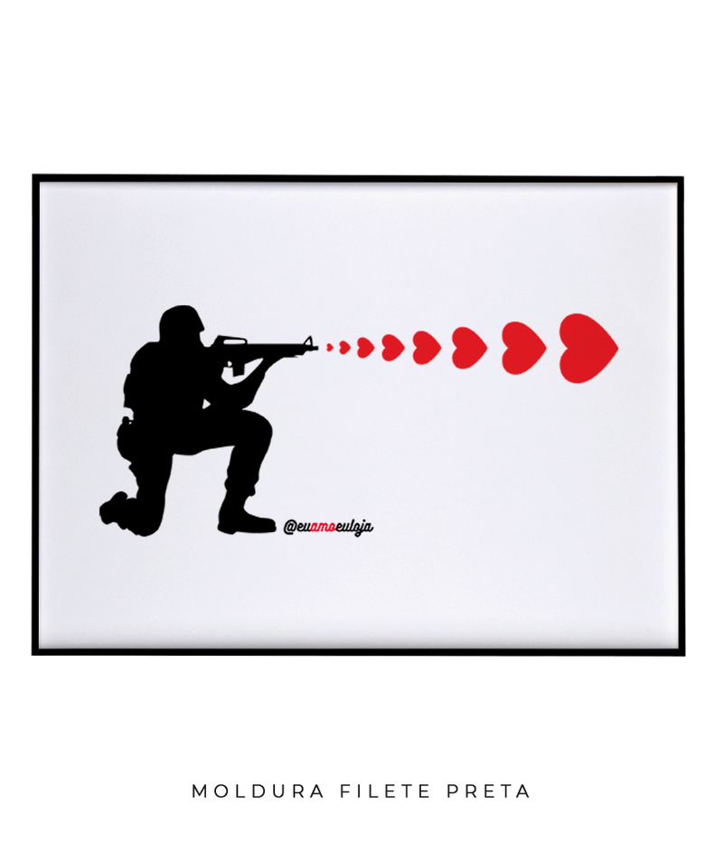 Quadro Decorativo - Soldier of Love