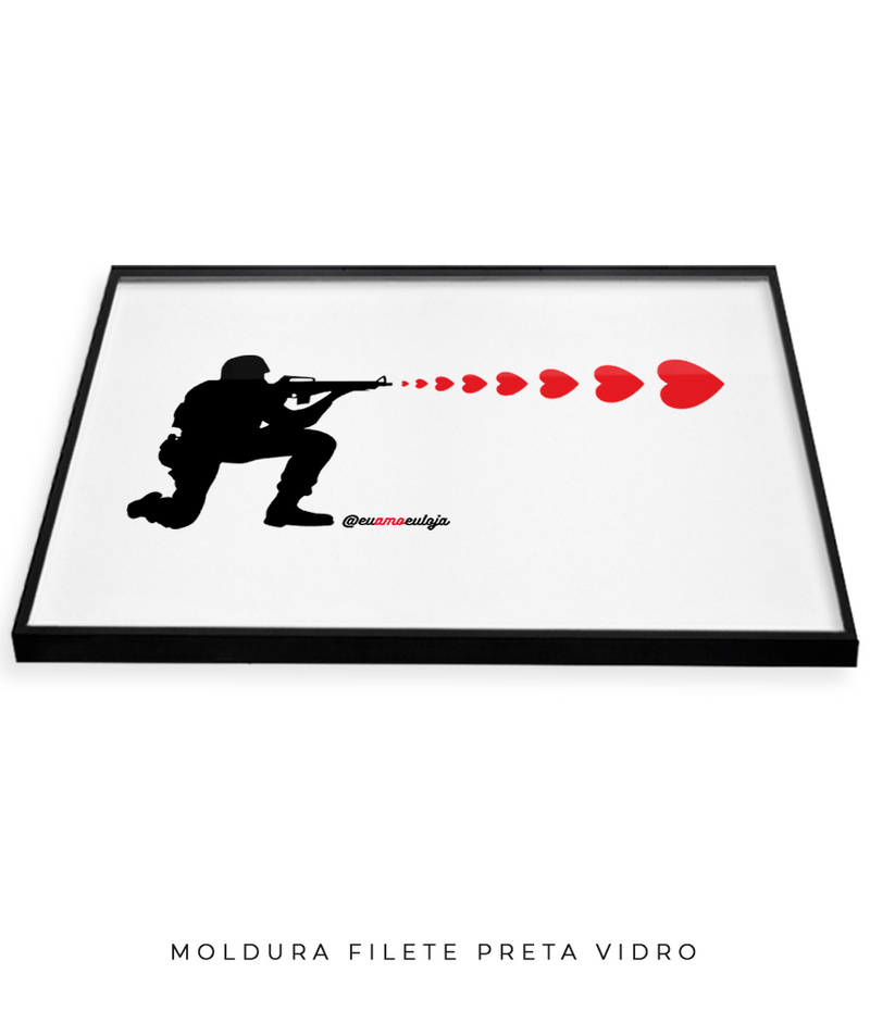 Quadro Decorativo - Soldier of Love
