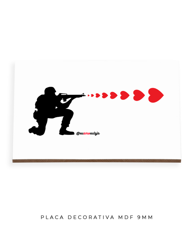 Quadro Decorativo - Soldier of Love