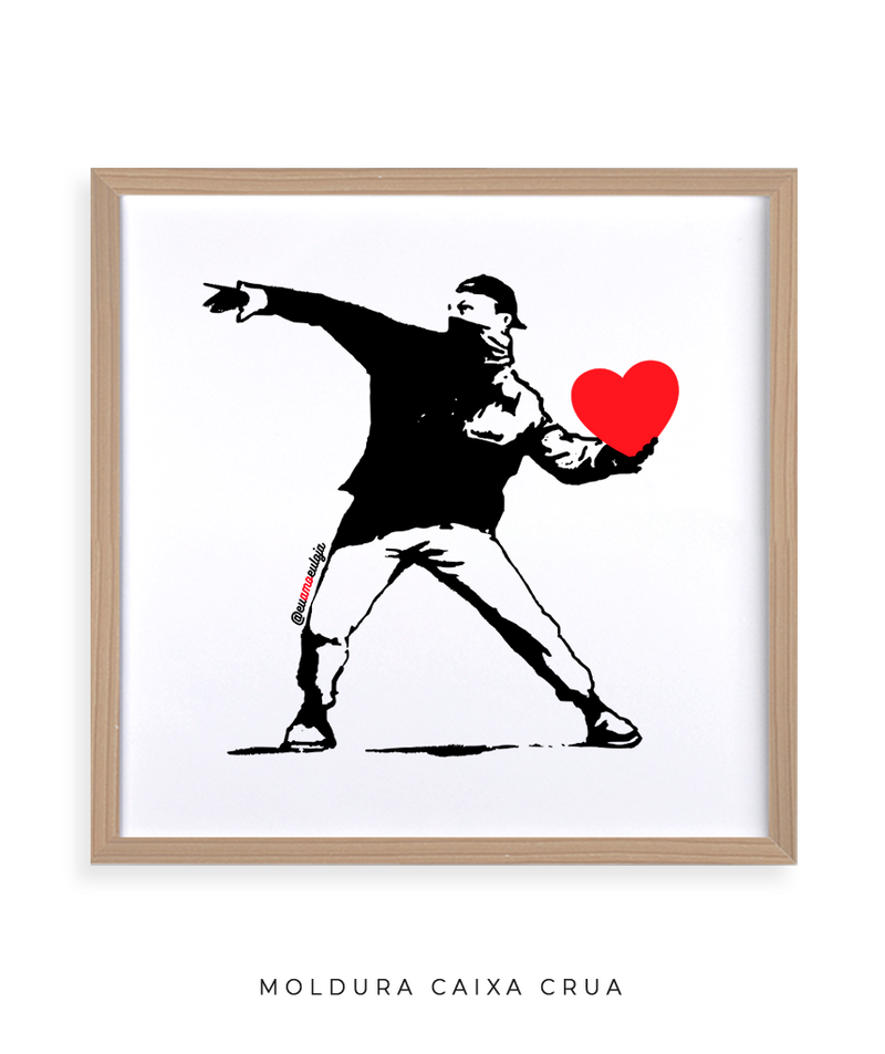 Quadro Decorativo - The Heart Shooter