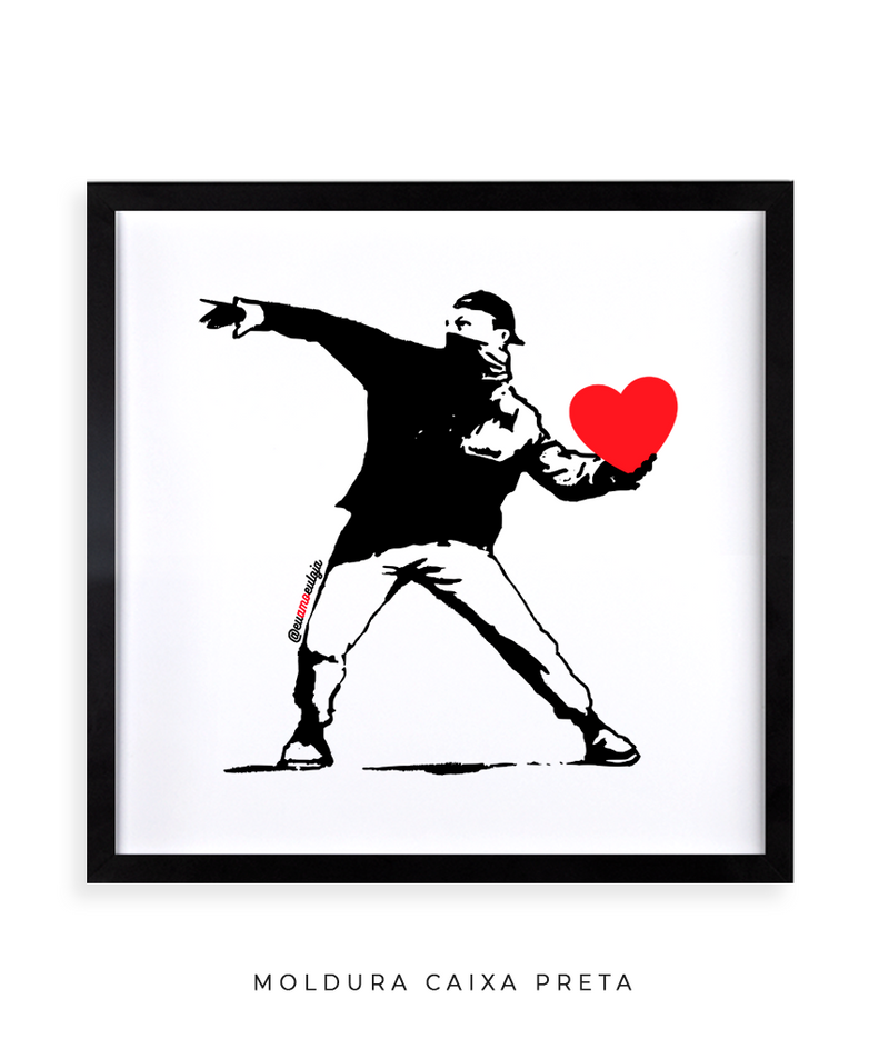 Quadro Decorativo - The Heart Shooter