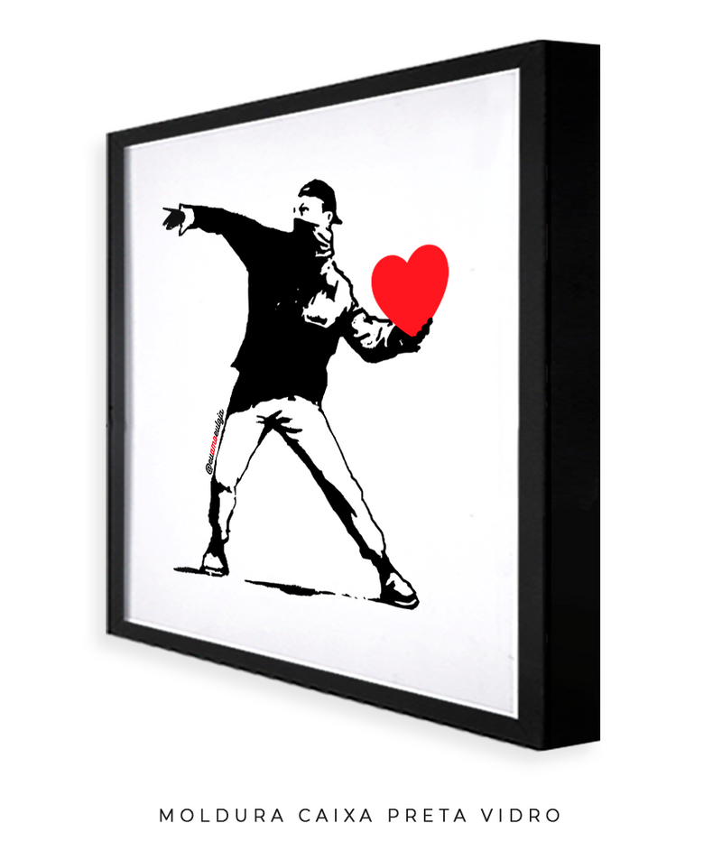 Quadro Decorativo - The Heart Shooter