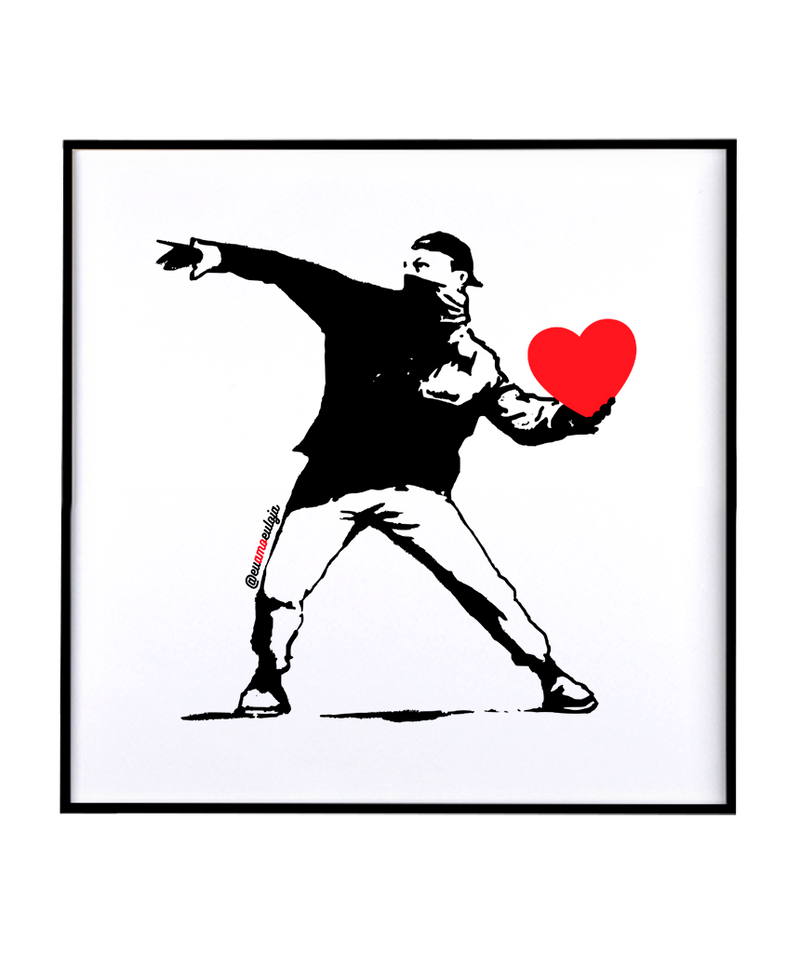 Quadro Decorativo - The Heart Shooter
