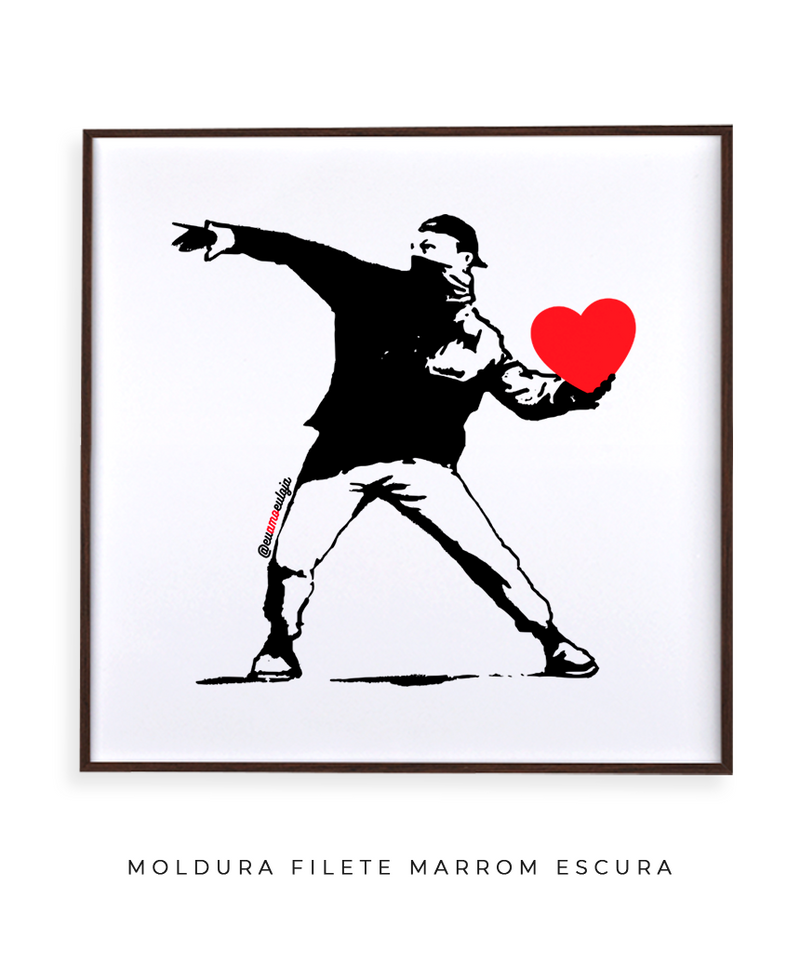 Quadro Decorativo - The Heart Shooter