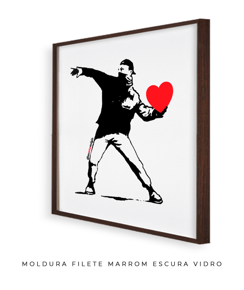 Quadro Decorativo - The Heart Shooter