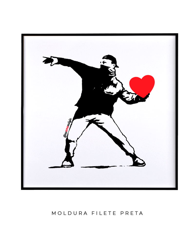 Quadro Decorativo - The Heart Shooter