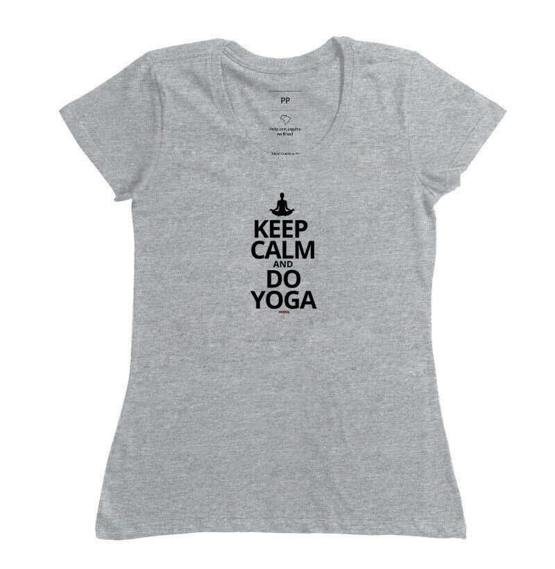 CAMISETA KEEP CALM AND DO YOGA 1
