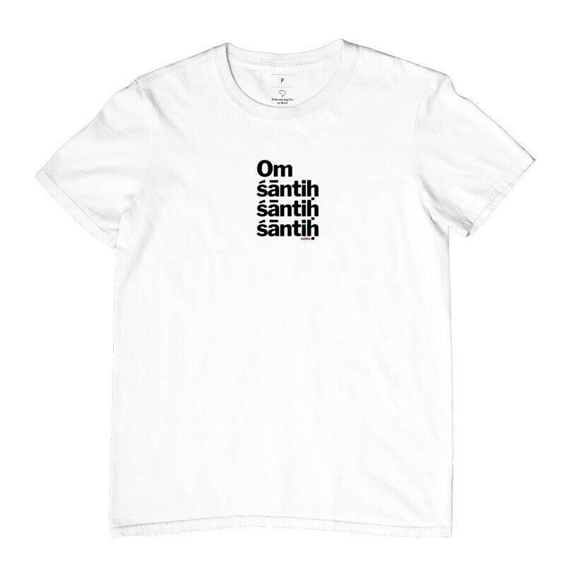 CAMISETA OM SANTIH SANTIH SANTIH 2