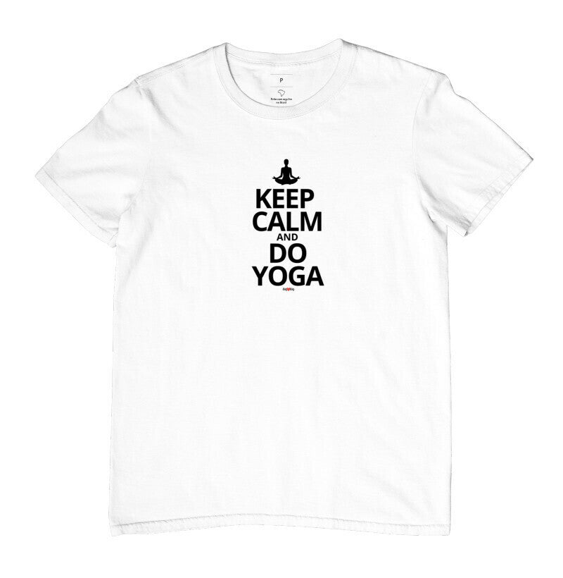 CAMISETA KEEP CALM AND DO YOGA 1