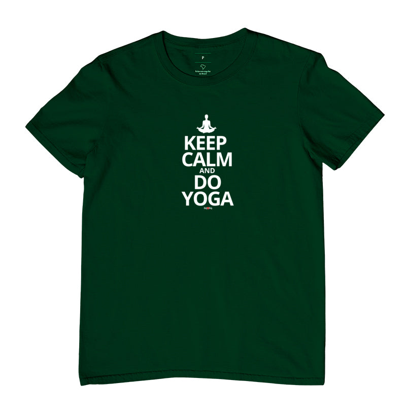 CAMISETA KEEP CALM AND DO YOGA 1