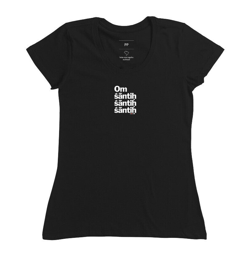 CAMISETA OM SANTIH SANTIH SANTIH 2