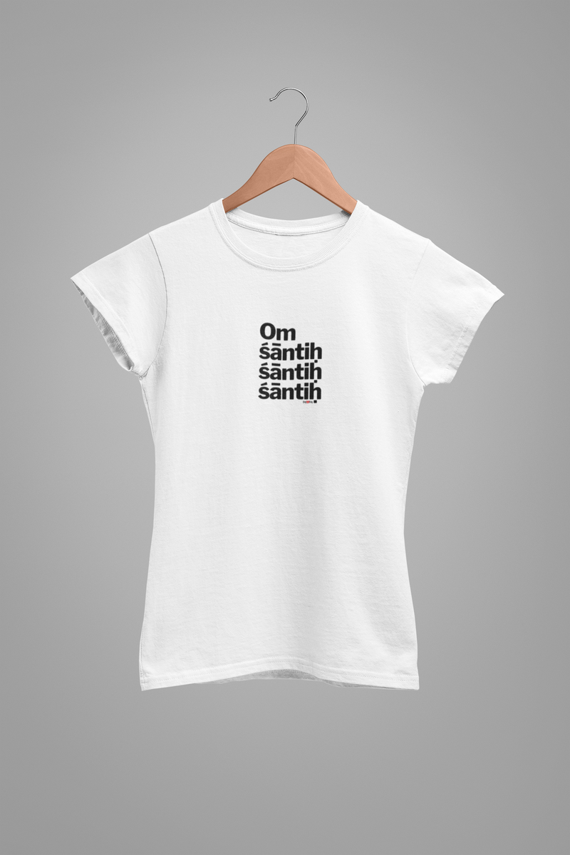 CAMISETA OM SANTIH SANTIH SANTIH 2