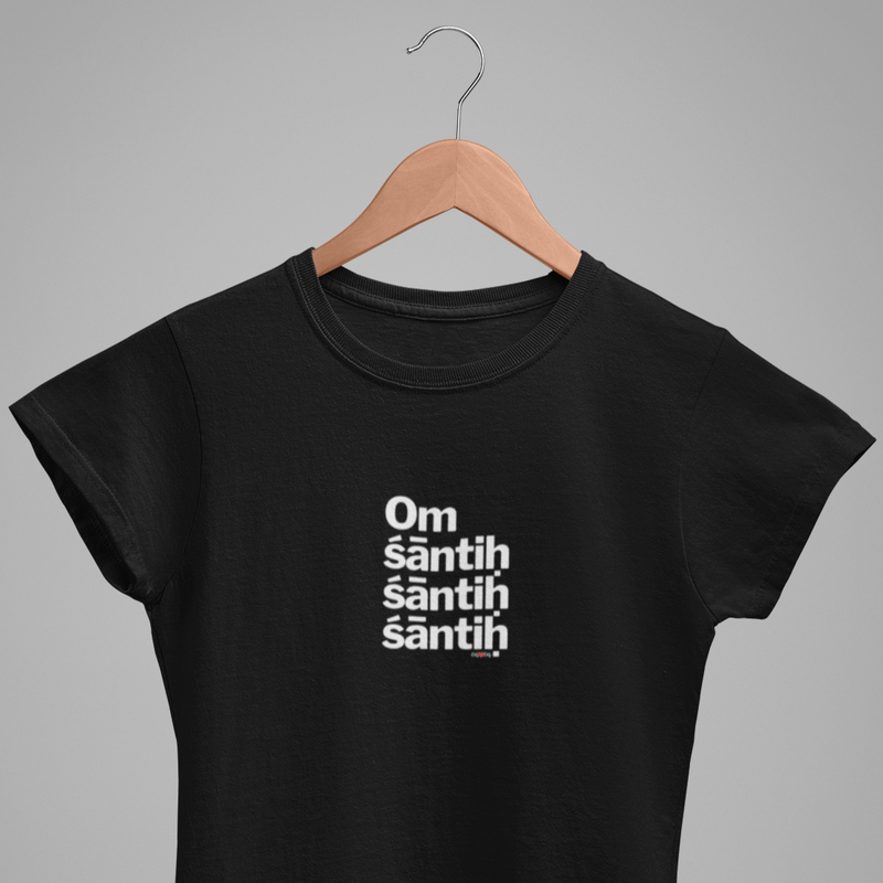 CAMISETA OM SANTIH SANTIH SANTIH 2